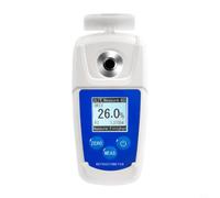 Wlinfetity Refractómetro de sacárimetro digital 0-55% para Brix con compensación automática de temperatura para miel, jarabe y bebidas