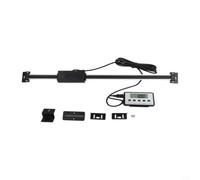 Wlinfetity Sistema de medición digital con indicador remoto para DRO, escala lineal 0-300 mm, para resolución de 0,01 mm, pantalla LCD, medición rápida de hasta 120 pulgadas/s, compatible con tornos y