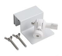 Wlinfetity Soporte de panel solar compatible con Arlo HD para cámaras Light Ultra Pro Pro 2 y Pro, construido para resistencia a la intemperie con opciones de montaje flexibles de canalón (blanco)