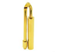 Wlinfetity Varilla de cobre plegable para cañas, sonda de metal para venas de agua y búsqueda del tesoro, herramienta compacta para encontrar minerales y tuberías