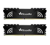 Wlizedle 16GB Kit (2x8GB) DDR4 Memoria RAM 2666MHz CL19 UDIMM, Memória de Computador PC4-21300 288-Pin 1,2V Non-ECC Módulo de RAM Upgrade para Ordenador de Sobremesa(Negro)
