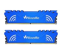 Wlizedle 16GB Kit (2x8GB) DDR4 Memoria RAM 2666MHz CL19 UDIMM, Memória de Computador PC4-21300 288-Pin 1,2V Non-ECC Módulo de RAM Upgrade para Ordenador de Sobremesa(Azul)