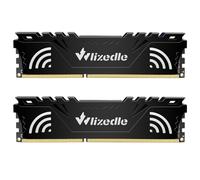 Wlizedle DDR3 16GB Kit (2x8GB) Memoria RAM 1600MHz CL11 UDIMM, Memória de Computador PC3-12800 240-Pin 1,5V Non-ECC 2Rx8 Módulo de RAM Upgrade para Ordenador de Sobremesa(Negro)
