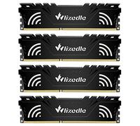 Wlizedle DDR3 32GB Kit (4x8GB) Memoria RAM 1333MHz CL9 UDIMM, Memória de Computador PC3-10600 240-Pin 1,5V Non-ECC 2Rx8 Módulo de RAM Upgrade para Ordenador de Sobremesa(Negro)