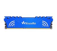 Wlizedle DDR3 8GB Memoria RAM 1333MHz CL9 UDIMM, Memória de Computador PC3-10600 240-Pin 1,5V Non-ECC 2Rx8 Módulo de RAM Upgrade para Ordenador de Sobremesa(Azul)