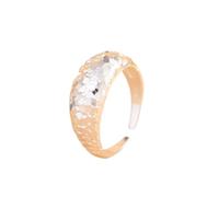 WLLDDDIU Anillo de Plata de Ley 925,Anillos Abiertos de Plata de Ley 925 Martillados para Mujer, Banda Ajustable para El Pulgar para Boda, Promesa de Eternidad, Apilable, Joyería Minimalista, Regal
