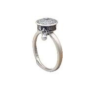 WLLDDDIU Anillo de Plata de Ley 925,Anillos Giratorios de Plata de Ley 925 para Mujer, Estilo Retro, para La Ansiedad, con Forma de Rueda de Oración Tibetana, Joyería para Uso Diario.