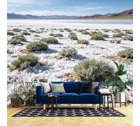 WLLDDDIU Papel Pintado Paisajístico de Salt Lake, Papel Pintado Panorámico 3D Personalizado Autoadhesivo, Mural Adhesivo Impermeable, Paisaje Natural de Montaña desértico, Vinilo para Salón, Do