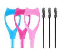 WLLHYF Pack de 6 Máscaras Con Varillas de Cepillo Para Rímel, Kit Aplicador de Pestañas, Herramienta de Maquillaje, Peine Protector 3 en 1 Para Pestañas Superior e Inferior