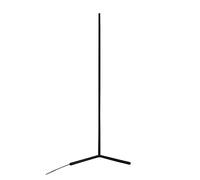 WLLKIY Lámpara LED De Pie, Barra De Esquina Blanca Cálida, Moderna, Sencilla, For Sala De Estar, Dormitorio, Ambiente Interior, De Pie Efectos De Luz Suave(Warm White Black)