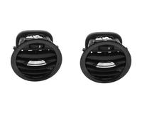 WLLLLa Rejilla de Salida del Aire Acondicionado del Coche para Vauxhall Opel Adam/Corsa D MK3 13417363 13180868,Rejilla de Ventilación para Aire Acondicionado Reemplazo,D/2PCS with Chrome