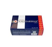 WLM Caja de Incienso 12 Estuches de 15 gr Golden Nag Darshan