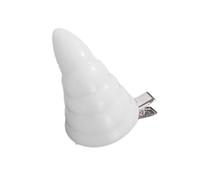 WLNEXT Diablo pequeño rinoceronte, pinza para el pelo de cuerno, pasadores de Halloween, cosplay, máscaras, horquilla para el pelo, cosplay de diablo