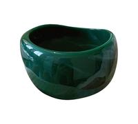 WLNEXT Pulsera geométrica ancha de acrílico, accesorios exagerados, textura acrílica, adecuada para mujeres