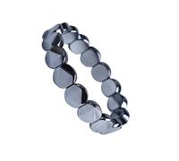 WLNEXT Terahertz - Pulsera de polisilicio para entusiastas de la salud y el estilo, pulsera unisex con equilibrio energético