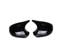 WLNWERDPKK Carcasa Espejo Retrovisor para 1 Serie E81 E82 E87 E88 2006 2007 2008 2009 Cubierta Espejo Retrovisor Puerta Coche Si Tapa Cubierta Espejo Funda Retrovisor(ABS Black.)