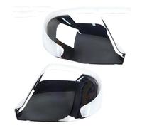 WLNWERDPKK Carcasa Espejo Retrovisor para Amarok 2010-2020 Tapas Cubierta Espejo Retrovisor Lateral con Hebilla Accesorios La Tapa La Cubierta Espejo La Puerta Funda Retrovisor(1 Pair Chrome)