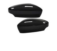 WLNWERDPKK Carcasa Espejo Retrovisor para Fabia para III para NJ 2015 2016 2017 2018 2019 Tapas Cubierta Espejo Puerta ala Negra Brillante Carcasa L + R Funda Retrovisor