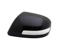 WLNWERDPKK Carcasa Espejo Retrovisor Tapa Carcasa Espejos Retrovisores Pintados Cubierta Espejo Puerta ala con Tipo Lámpara para Civic para 9th 2012 2013 2014 2015 Funda Retrovisor(Black Left)