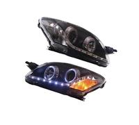 WLNWERDPKK Montaje De Faros Para Vios 2008-2013 1 Par De Lámparas Delanteras De Coche Conjunto De Faros Led Accesorios De Lentes De Proyector De Alta Configuración Coche Faro Principal