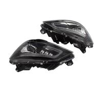 WLNWERDPKK Montaje Faros 1 Par Para Clase C S204 W204 2007-2011 Para Luces De Coche Estilo Para GT Conjunto De Faros Delanteros Faros Delanteros Ahumados Faro Principal