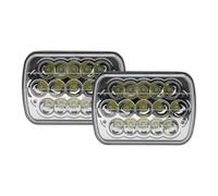 WLNWERDPKK Montaje Faros Para Savana S10 5x7 7x6 Conjunto De Faros Delanteros De Coche LED H6054 H5054 Conjunto De Faros Delanteros Faro Principal(TYPE B 2 PCS)