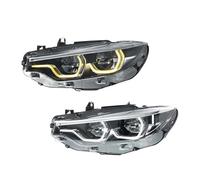 WLNWERDPKK Montaje Faros Para Serie 4 Para M4 F32 2013-2020 F82 F36 Conjunto De Faros Delanteros De Automóvil Mejorados LED Luces De Señal De Giro Dinámicas Faro Principal(2013-2015 9 pins)
