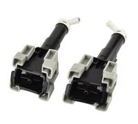 WLSSFDYKN 2 Piezas Boquilla De Lavado De Faros del Parachoques Delantero para Mitsubishi L200 Pajero Montero 8264A129 8264A133 8264A130 8264A134