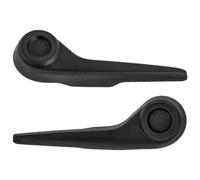 WLSSFDYKN 2 Piezas Manija De Reclinación Manual del Asiento Delantero Izquierdo/Derecho para Coche 1RW10DX9AA Negro ABS para Dodge Journey Sin Asiento Eléctrico 2011-2018