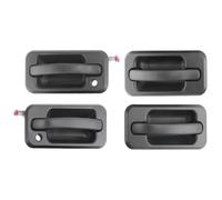 WLSSFDYKN 4 Pcs Juego De Manijas De Puerta Exterior Piezas De Auto para Hummer H2 Negro Texturizado 2003-2009 131609870457 15104792 10360326