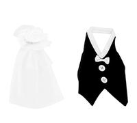 WLSuDHoncc 1 juego de fundas para botellas de vino de novia y novio, disfraz de botella de vino para bodas, regalos de boda para la pareja, fundas divertidas para botellas de vino, centros de mesa de