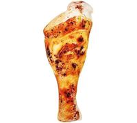 WLSuDHoncc Pierna de pollo, juguetes de peluche para perros - Juguetes masticables suaves y chirriantes para perros pequeños, medianos y grandes; perfectos para aliviar el aburrimiento