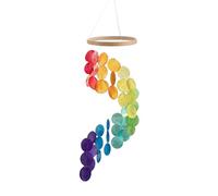 WLSVEGA Campanas De Viento,Decoracion Jardin Exterior,Wind Chimes,DecoracióN De Conchas para Ventanas, Paredes, Patio, JardíN, Porche, DecoracióN del Hogar Al Aire Libre