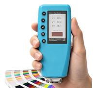 WLSYX Colorímetro Digital, Probador De Color, Medidor De Diferencia De Color Portátil con Apertura De 4 Mm Y Pantalla De 2,8 Pulgadas, Calibración Automática Y Precisión De 0,01, para Industrial