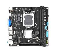 WLTDYZZLDN Kit De Placa Base Fit For H81 Mini Itx LGA1150 con Procesador I5 4690 Y 16 GB De Memoria RAM DDR3 De 1600 MHz For PC con Puerto USB 3.0 Y SATA 3.0. Placa Bases