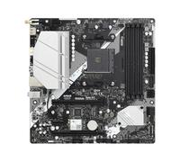WLTDYZZLDN Placa Base Fit For ASROCK B550M/AC B550 AM4 Compatible con Ryzen 5600X 5500 5800X DDR4 4733 MHz + (OC) WiFi 5 Bluetooth M.2 NVMe Micro-ATX Placa Bases