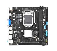 WLTDYZZLDN Placa Base Fit For H81 Itx con Procesador Y Kit De Memoria Core I3 4150 CPU 16 GB Ddr3 PC RAM Placa Mae Lga 1150 Combo Placa Base Set SATA 3.0 Placa Bases