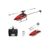 WLtoys XK K110S - Helicóptero teledirigido con modo 3D/6G, 6 canales, con motor sin escobillas, mini avión para adultos