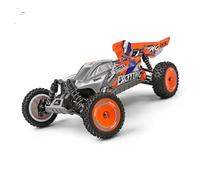 WLtoys xks 124010 55KM/H RC Car Professional Racing Vehicle 1:12 4WD Off-road Electric High Speed Drift Remote Control Toys for Children(124010 Orange 3B)