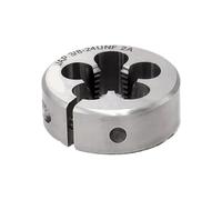 WLUAYITC 1 Uds. Troquel Redondo de Rosca Fina, M10 M11M12 M14 M15 M16 M18M20M22M24 X0.5 X0.75 X1.25, Troqueles de roscado de Tornillos de máquina métrica(M11X1)