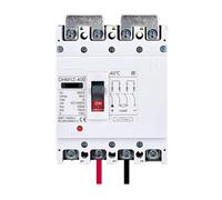 WLUAYITC Disyuntor de Caja Moldeada DC MCCB, 4P 1000V, 500V 1000V 100A 150A 200A 250A 400A 630A, Interruptor de desconexión Solar, Protector de Alta Corriente(80A)