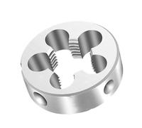 WLUAYITC Troquel de Rosca 1/8 1/4 3/8 1/2 3/4 1 Pulgada 2 Pulgadas, Utilizado como Herramienta for roscar roscas externas de tuberías de Agua a Mano Derecha(BSPT 1I8-28)