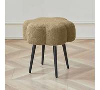 WLXAOZ Lammwolle Hocker Wolke Dressing Hocker Schlafzimmer Cloud Dressing Hocker Mädchen Stuhl Make-up Hocker Hocker für Wohnzimmer/Ankleidezimmer/Schlafzimmer/Büro