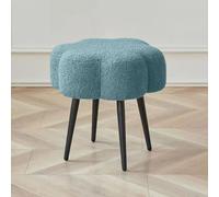 WLXAOZ Lammwolle Hocker Wolke Dressing Hocker Schlafzimmer Cloud Dressing Hocker Mädchen Stuhl Make-up Hocker Hocker für Wohnzimmer/Ankleidezimmer/Schlafzimmer/Büro