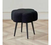 WLXAOZ Lammwolle Hocker Wolke Dressing Hocker Schlafzimmer Cloud Dressing Hocker Mädchen Stuhl Make-up Hocker Hocker für Wohnzimmer/Ankleidezimmer/Schlafzimmer/Büro