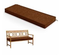 WLXFF Cojín Banco Exterior Interior 5 cm Espesor Impermeable Reforzado Antideslizante Lavable Ideal para Jardín Terraza Columpio y Mobiliario