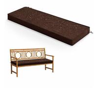 WLXFF Cojín Banco Exterior Interior 5 cm Espesor Impermeable Reforzado Antideslizante Lavable Ideal para Jardín Terraza Columpio y Mobiliario