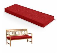 WLXFF Cojín Banco Exterior Interior 5 cm Espesor Impermeable Reforzado Antideslizante Lavable Ideal para Jardín Terraza Columpio y Mobiliario