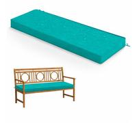 WLXFF Cojín de Banco Jardinero Reforzado 5cm, Almohadilla Impermeable Antideslizante, Cojín Desmontable para Terraza, Columpio y Uso Interior