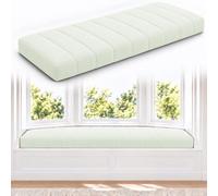 WLXFF Cojín para Banco 8cm Tejido Teddy Antideslizante Funda Desmontable | Cojín para Banco 8cm Tejido Teddy Antideslizante, Espuma 50D, Funda Desmontable Lavable para Ventana, Sofá, Jardín y Exterior